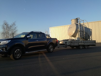 Transport et acheminement de cuve traitement des eaux en Auvergne Rhône Alpes