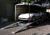 Transport et transfert minutieux de voiture de collection en Rhône-Alpes