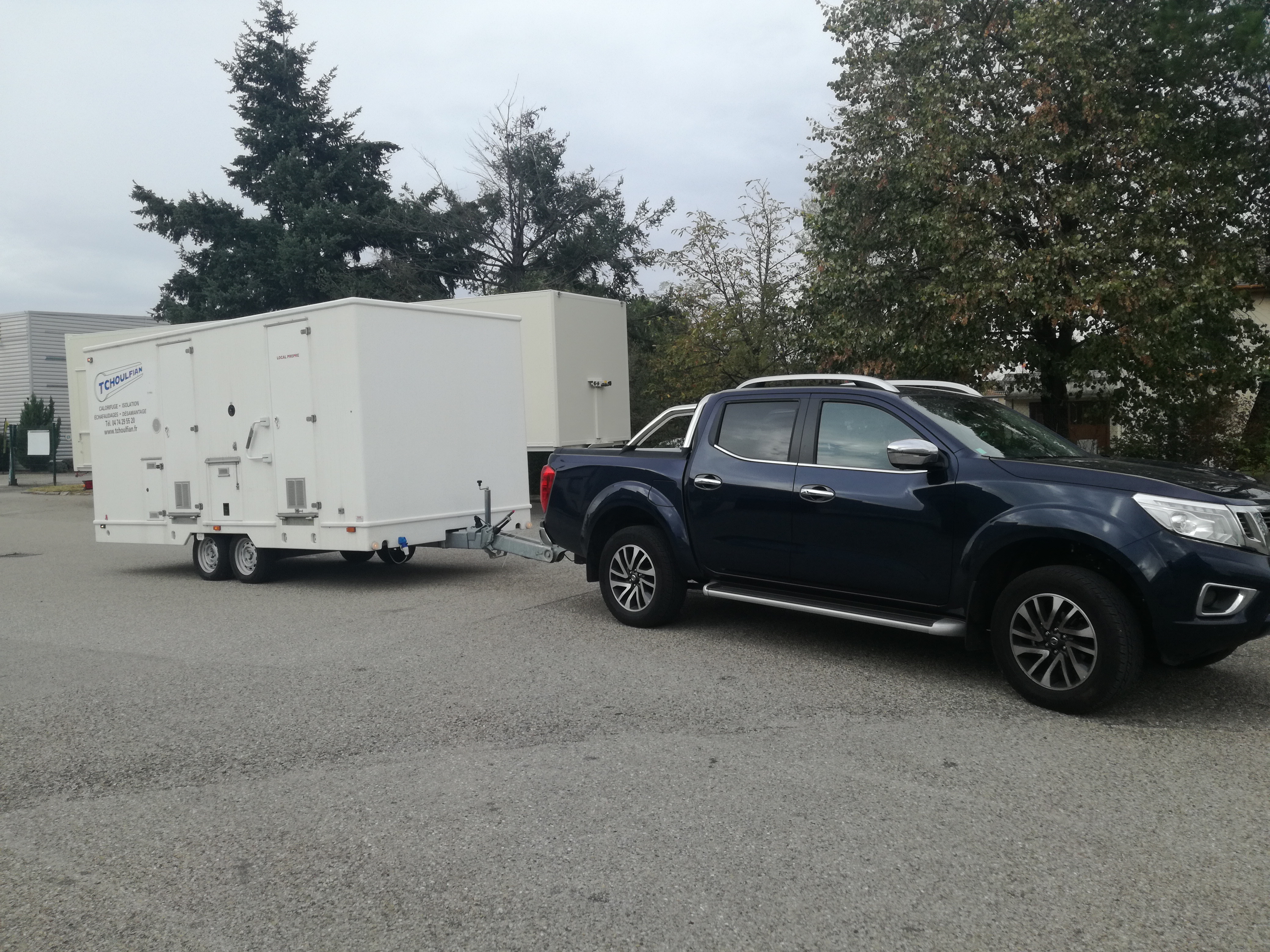 convoyage d'unité mobile de désamiantage  tchoulfian à Lyon